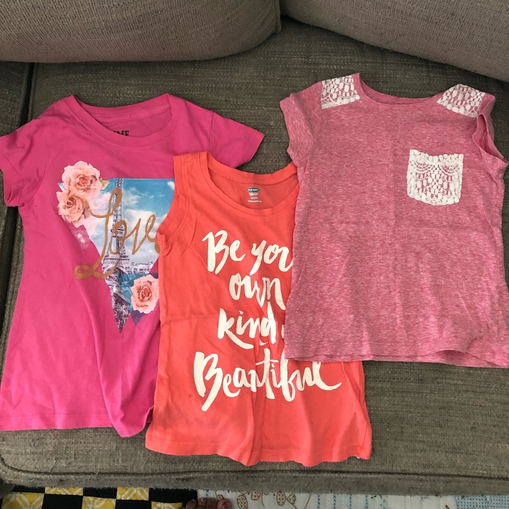Bundle of 3 girls t shirts
